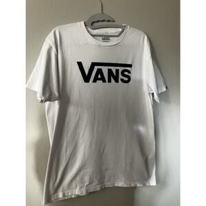 VANS short Sleeve Shirt medium white
